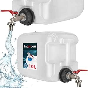 Garrafa 10L resistente para agua