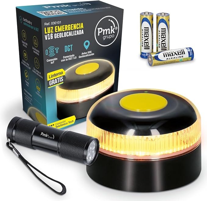 Baliza V16 conectada