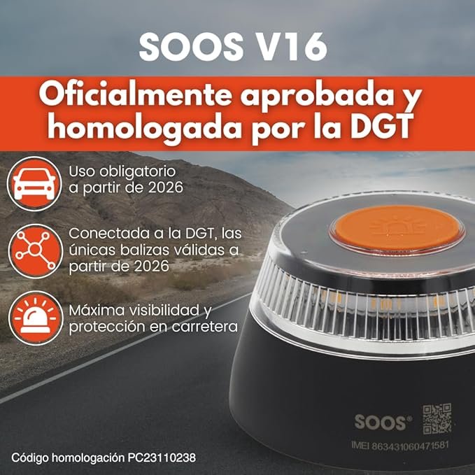 SOOS V16 conectada DGT